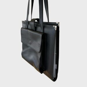 Coupon Organizer Binder Tote Bag Black Shopping Grocery Couponing